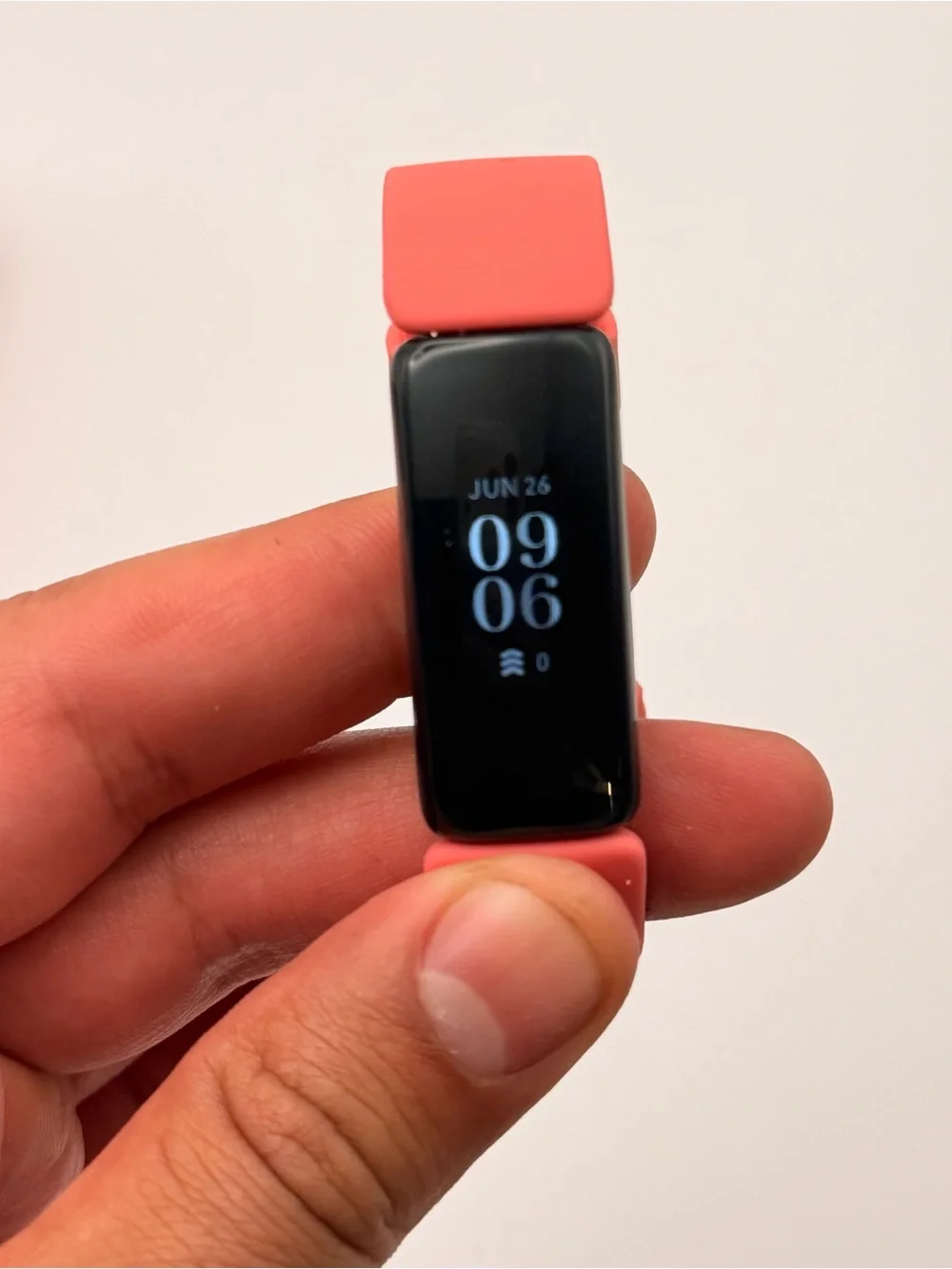 Fitbit Inspire 2, Pink And Black, Full Set,  Tested, Charger Included